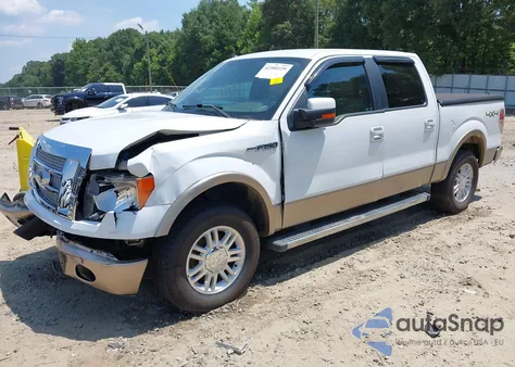 2011 Ford F-150 Lariat from USA, damaged, VIN 1FTFW1EF1BFD00948